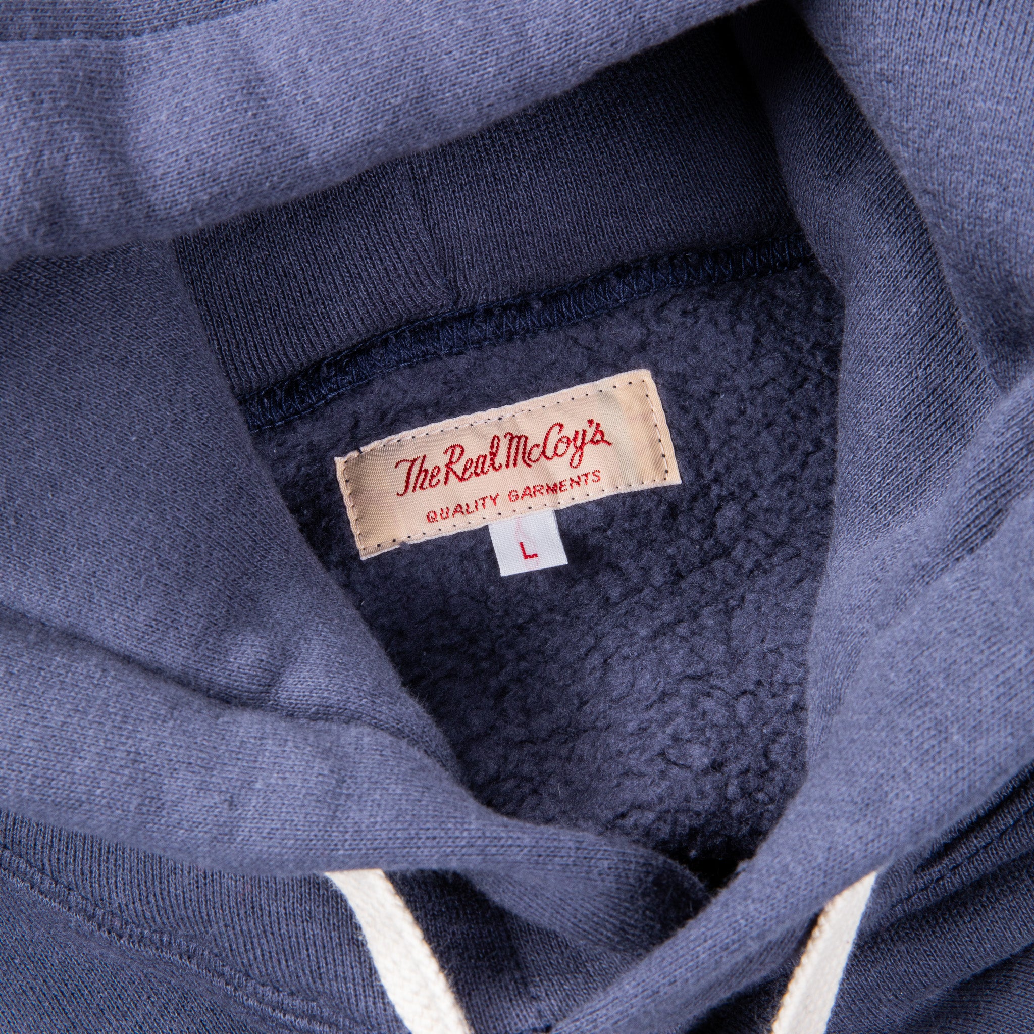 The Real McCoy's 10 Oz Loopwheel Parka Navy – Frans Boone Store