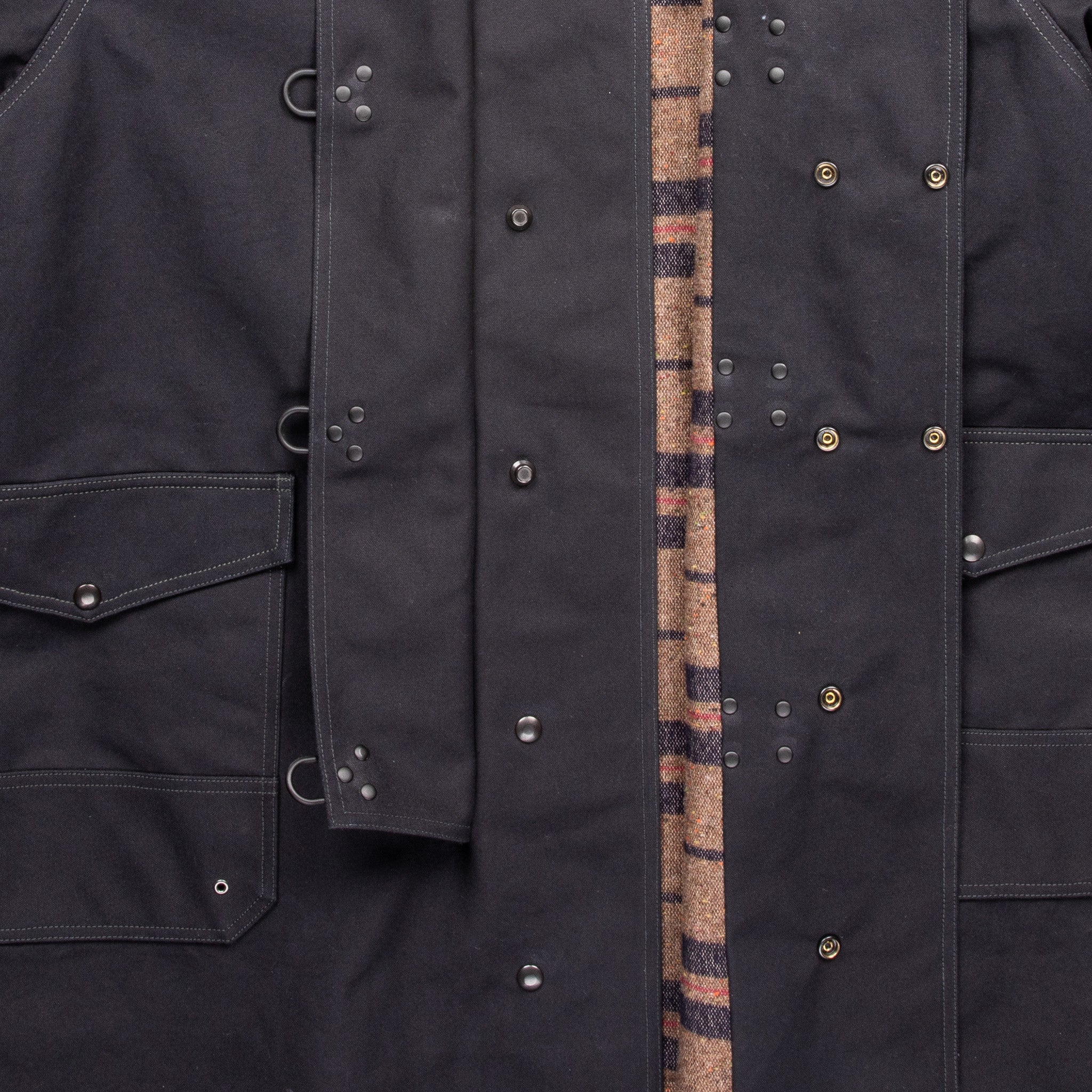 The Real McCoy&#39;s Fireman Coat Black