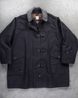 The Real McCoy's Fireman Coat Black