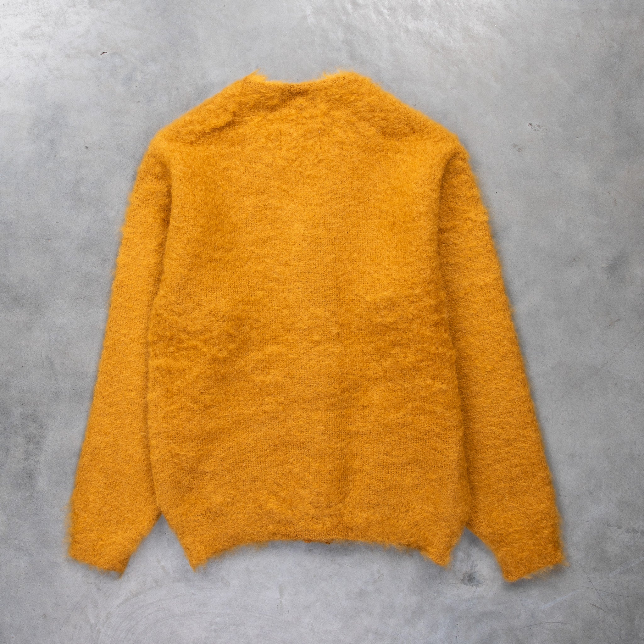 The Real McCoy's Joe McCoy JM Mohair Cardigan Mustard – Frans