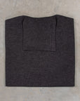 Drumohr Luxury 30G Cashmere Roll Neck Grigio Antracite