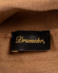 Drumohr Luxury 30G Cashmere Roll Neck Camello