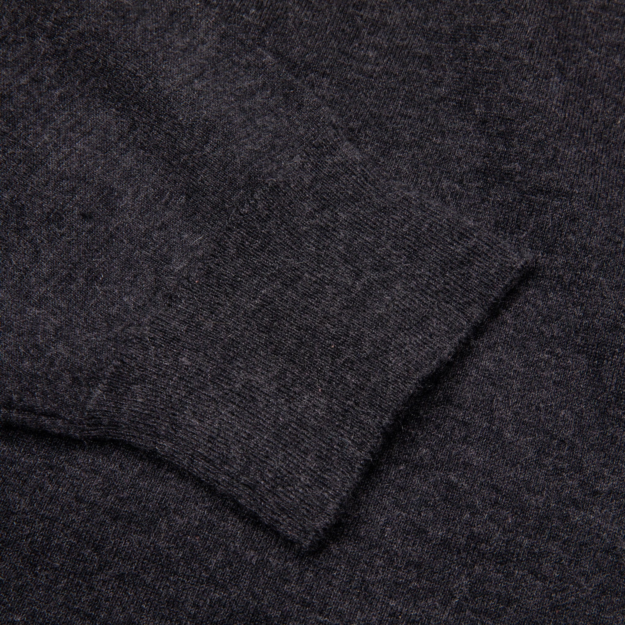 Drumohr Luxury 30G Cashmere Roll Neck Grigio Antracite