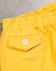 The real McCoy's Cotton Drill Shorts Yellow