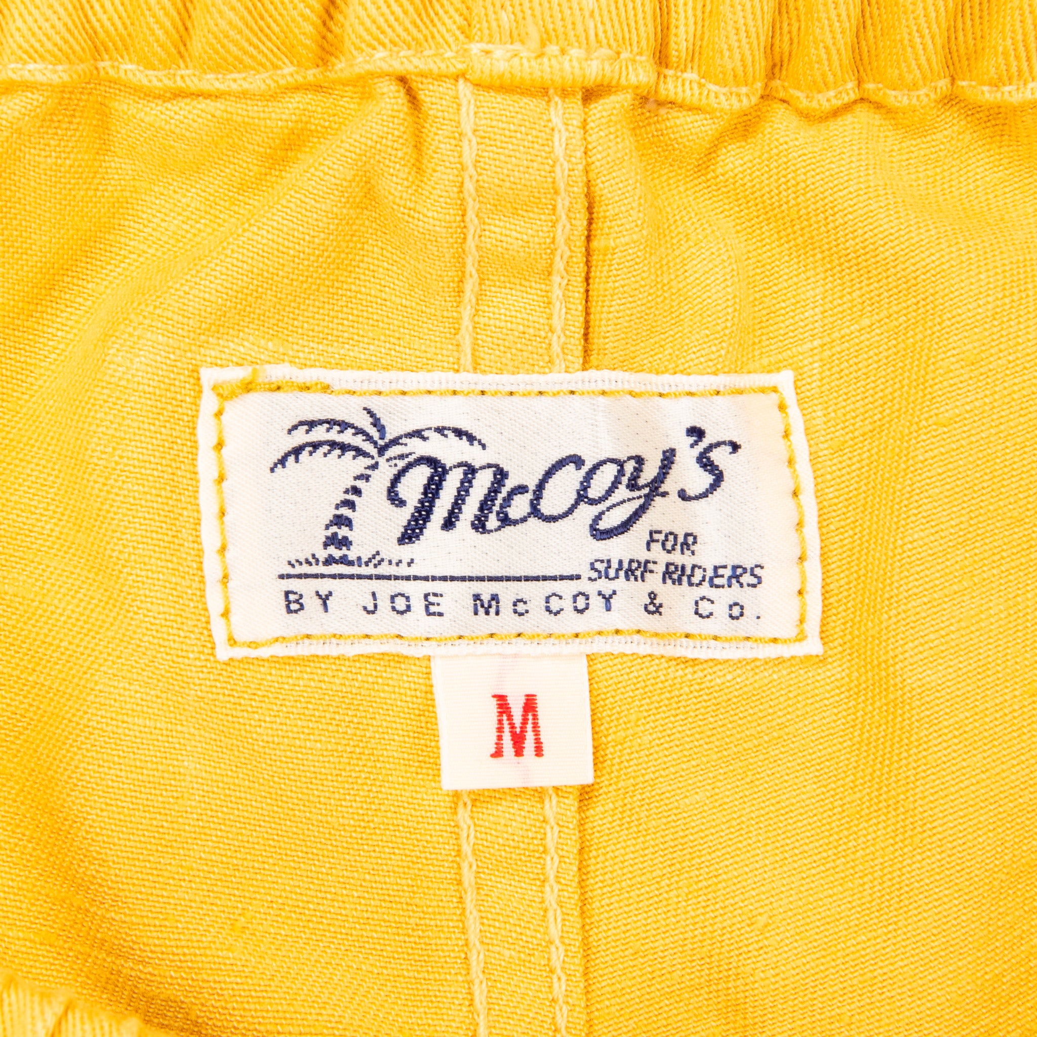 The real McCoy&#39;s Cotton Drill Shorts Yellow