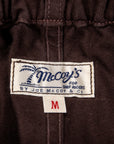 The real McCoy's Cotton Drill Shorts Black