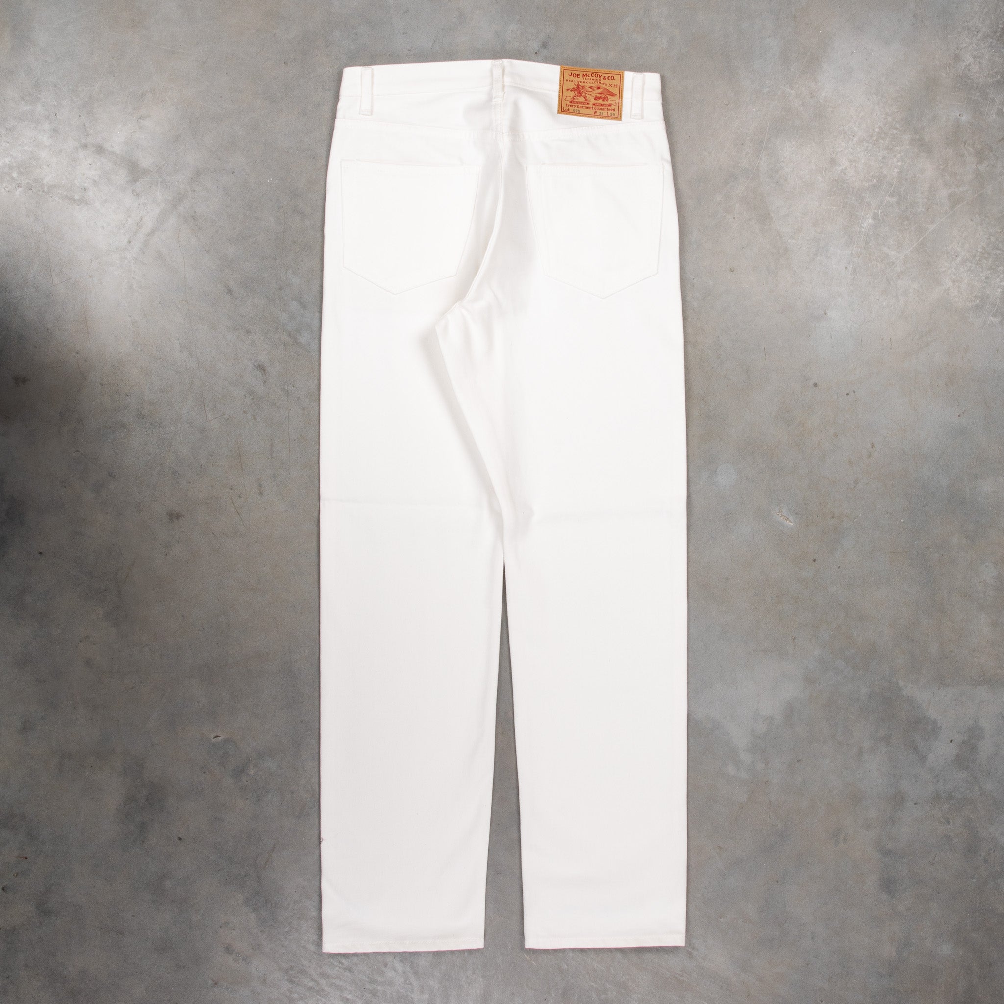 The Real McCoy&#39;s Lot.905 White Jeans