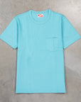 The Real McCoys Pocket Tee Teal