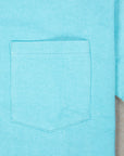 The Real McCoys Pocket Tee Teal