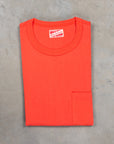 The Real McCoys Pocket Tee Scarlet