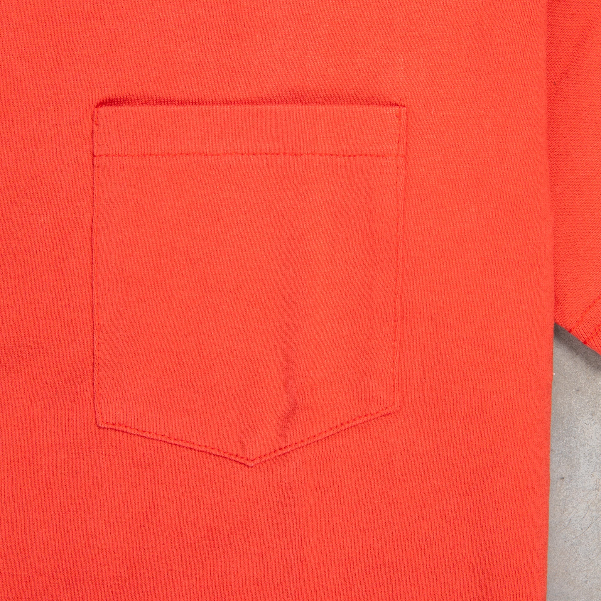 The Real McCoys Pocket Tee Scarlet