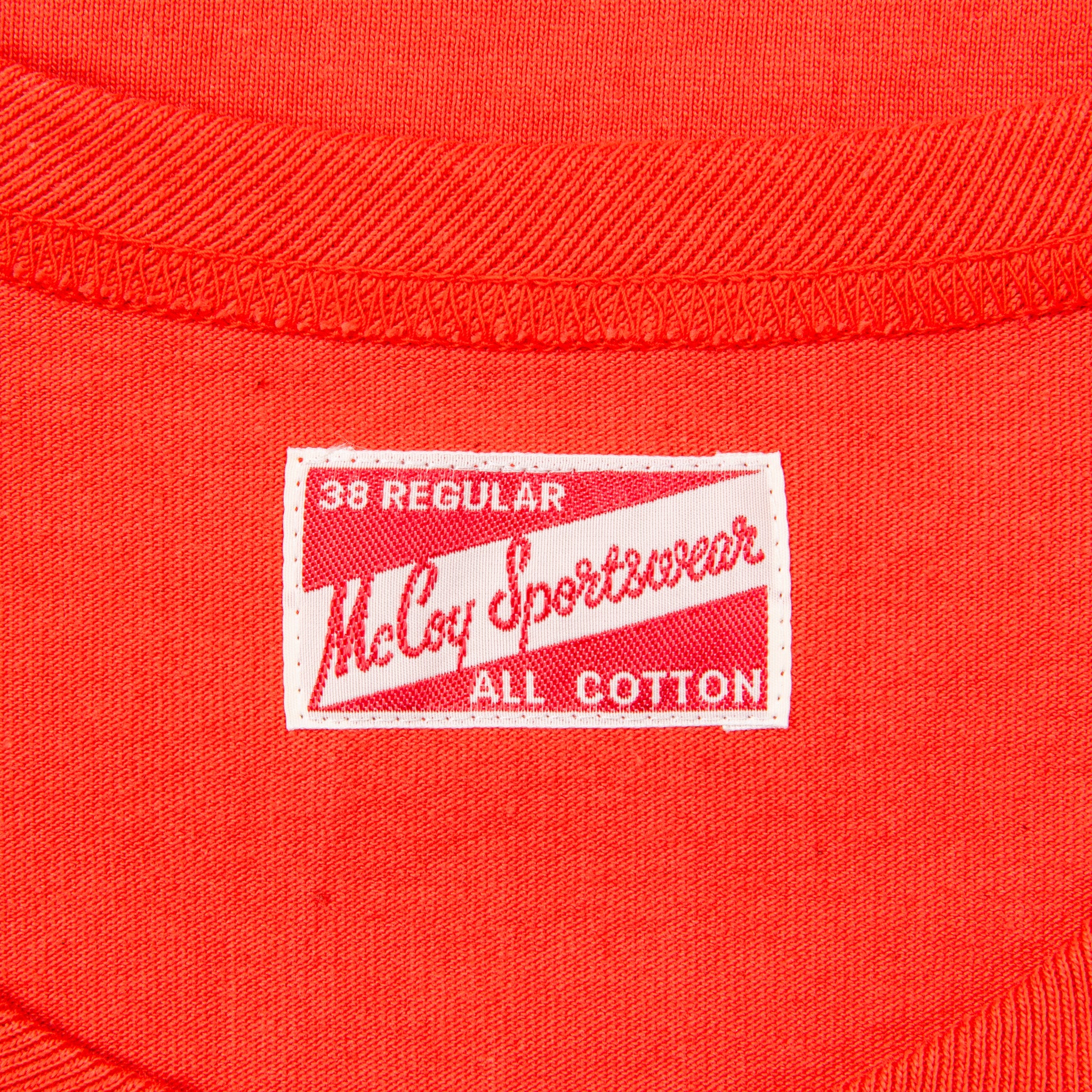 The Real McCoys Pocket Tee Scarlet