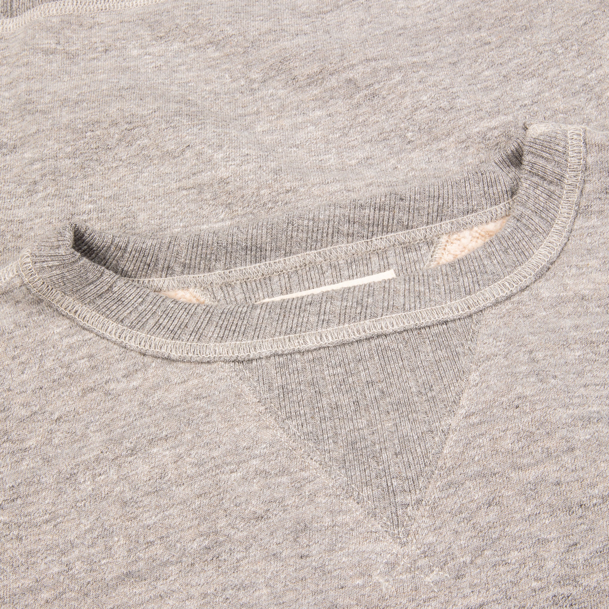 Fullcount 3741 Double V Sweatshirt Heather Gray