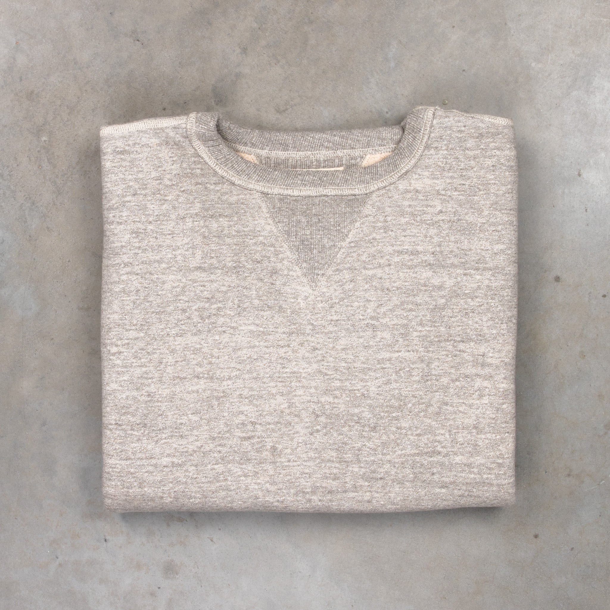 Fullcount 3741 Double V Sweatshirt Heather Gray