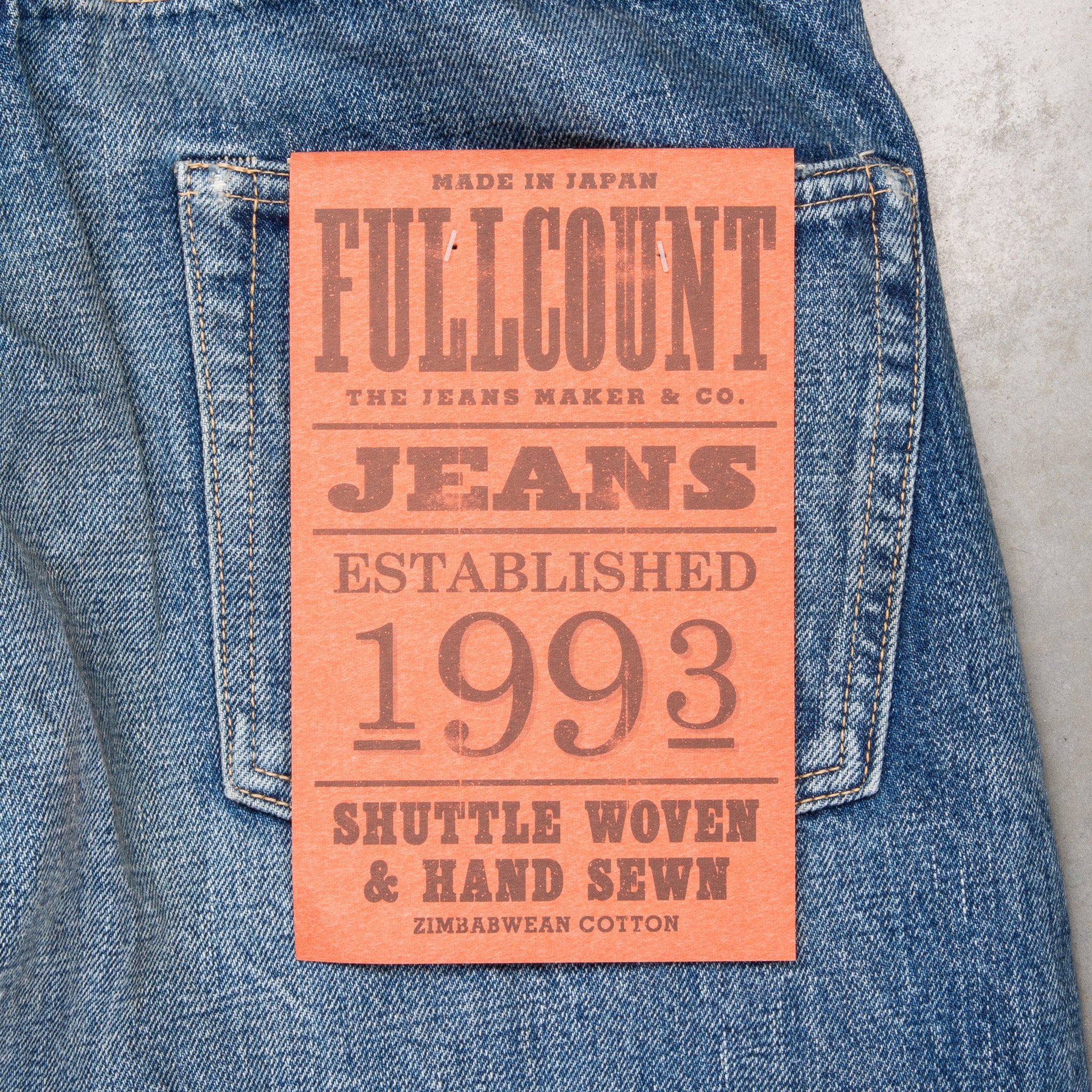 Fullcount 0105 Loose Straight 13.7 Oz Dartford – Frans Boone Store