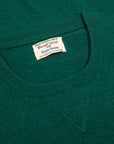 William Lockie x Frans Boone Super Geelong Vintage fit sweater Tartan Green