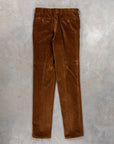 Rota Pantaloni High Rise Regular Fit 8-Wale Corduroy Tobacco