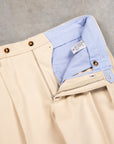 Rota Cotton Drill Pants Ivory