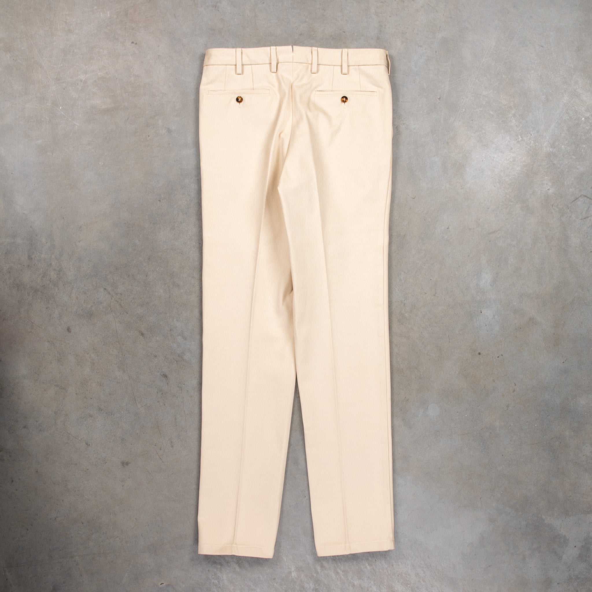 Rota Cotton Drill Pants Ivory