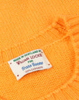 William Lockie x Frans Boone Nis Cashmere Crew Neck Cantaloupe