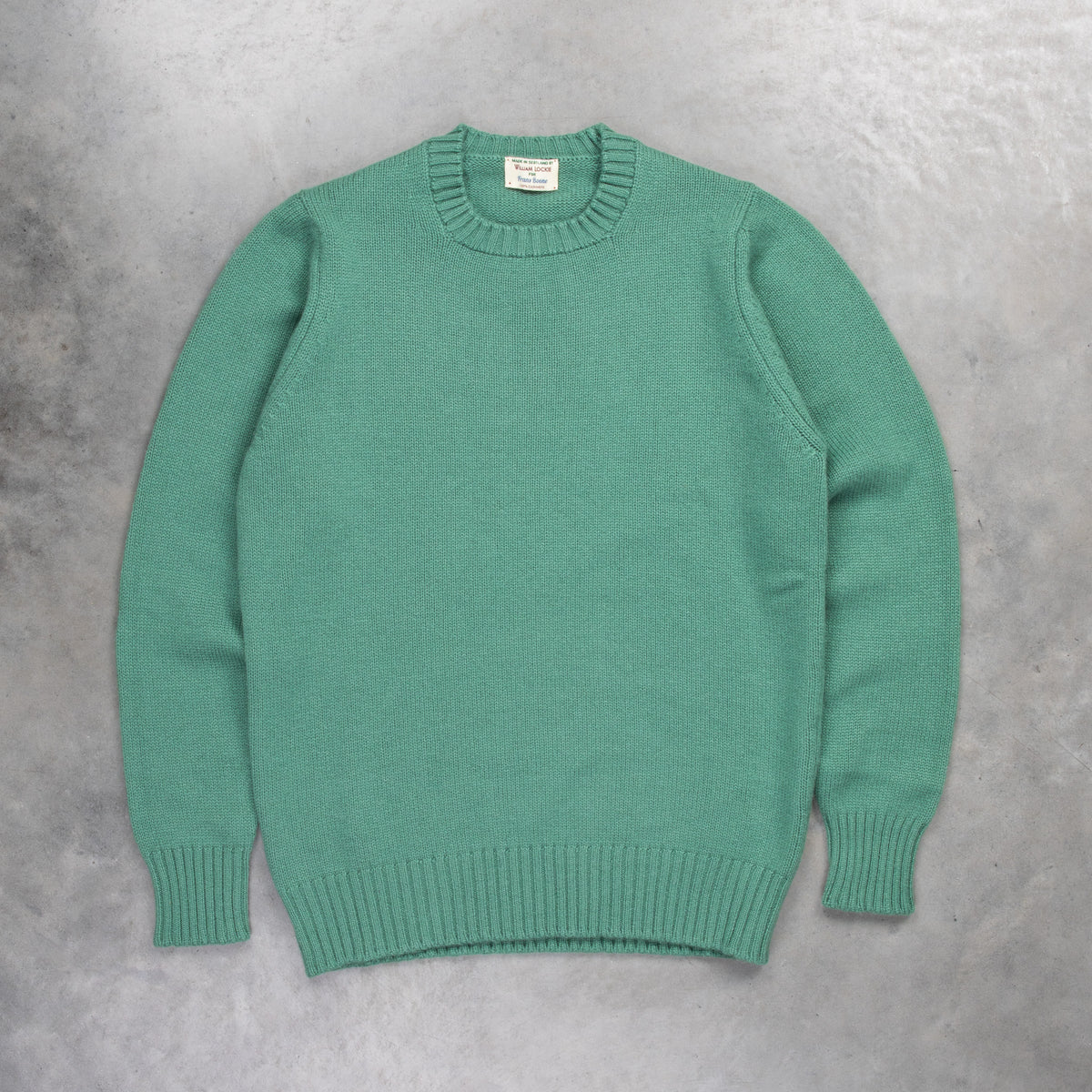 William Lockie x Frans Boone Nis Cashmere Crew Neck Beryl – Frans Boone ...