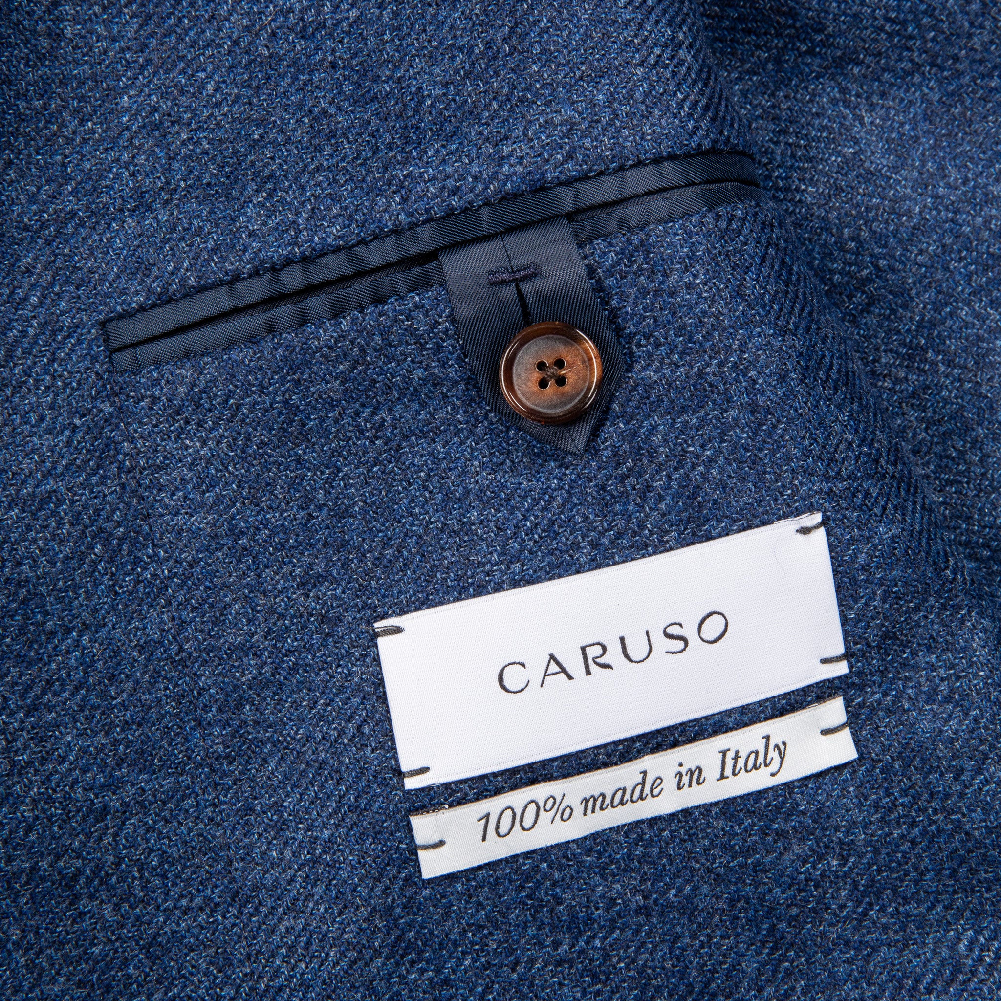 Caruso Butterfly Jacket 100% Cashmere Blu