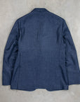 Caruso Butterfly Jacket 100% Cashmere Blu