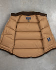 Manifattura Ceccarelli Goose Down Vest Corduroy Camel Frans Boone Exclusive