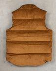 Manifattura Ceccarelli Goose Down Vest Corduroy Camel Frans Boone Exclusive