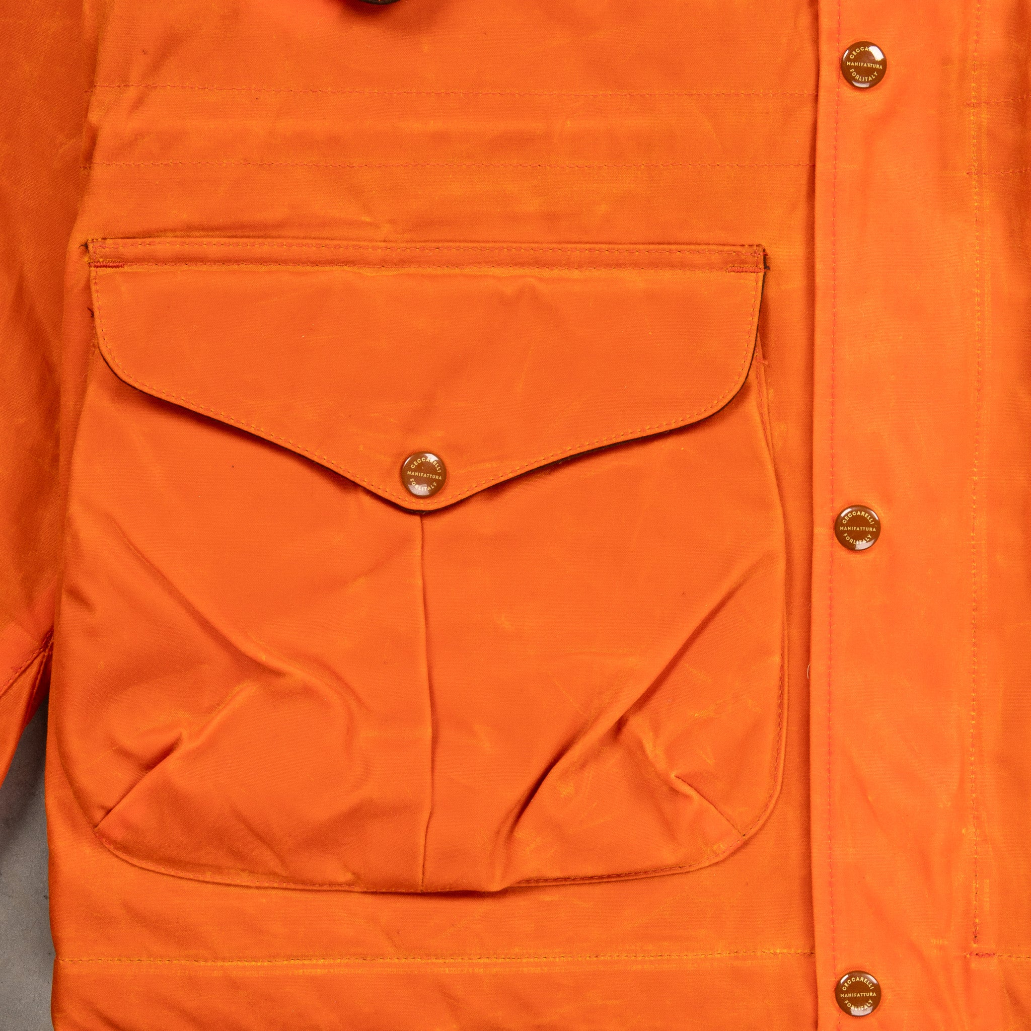 Manifattura Ceccarelli New Fisherman Parka Orange