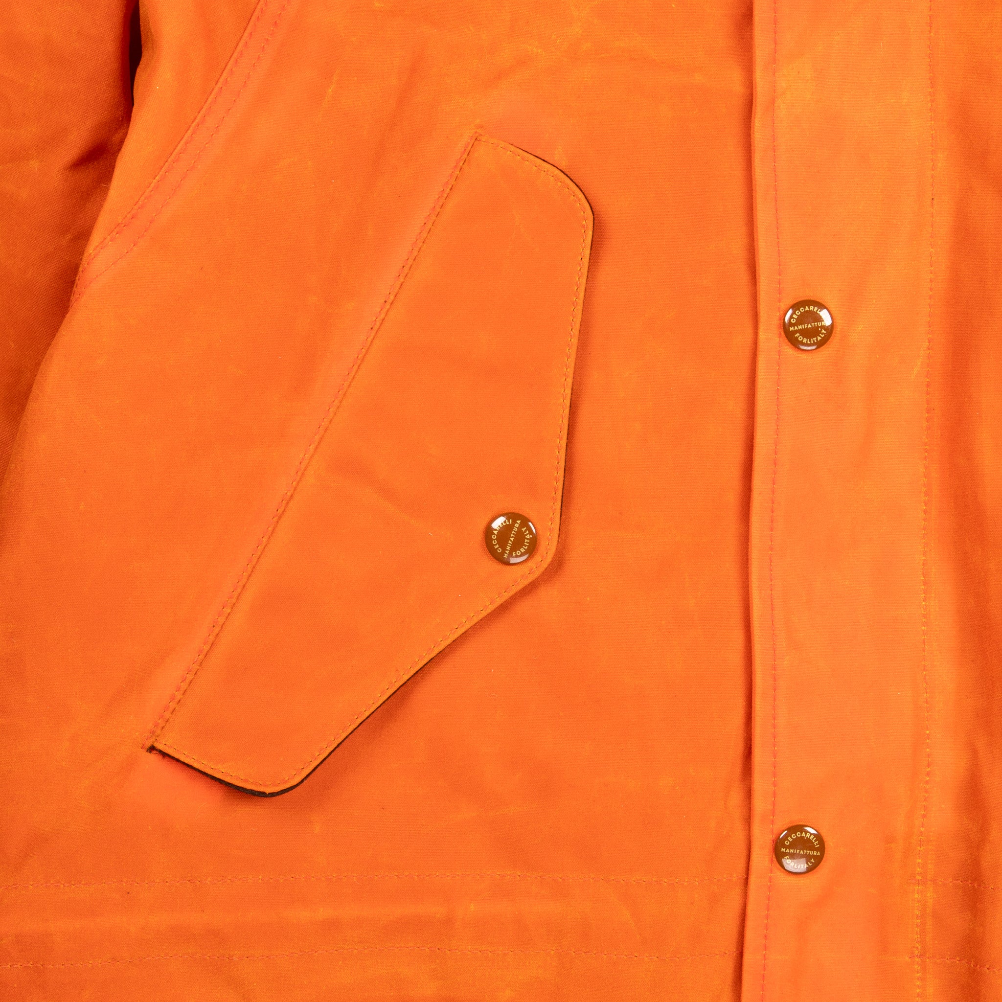 Manifattura Ceccarelli New Fisherman Parka Orange