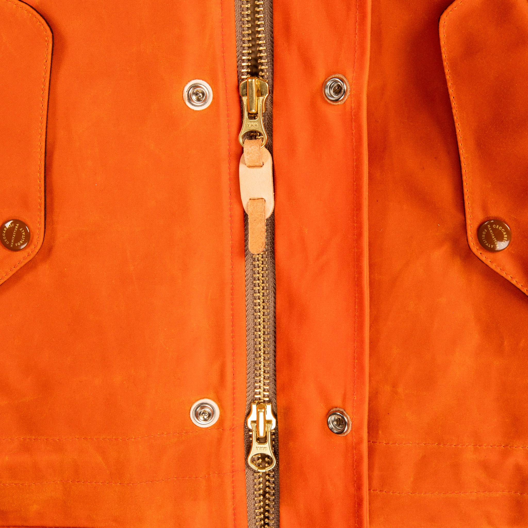 Manifattura Ceccarelli New Fisherman Parka Orange