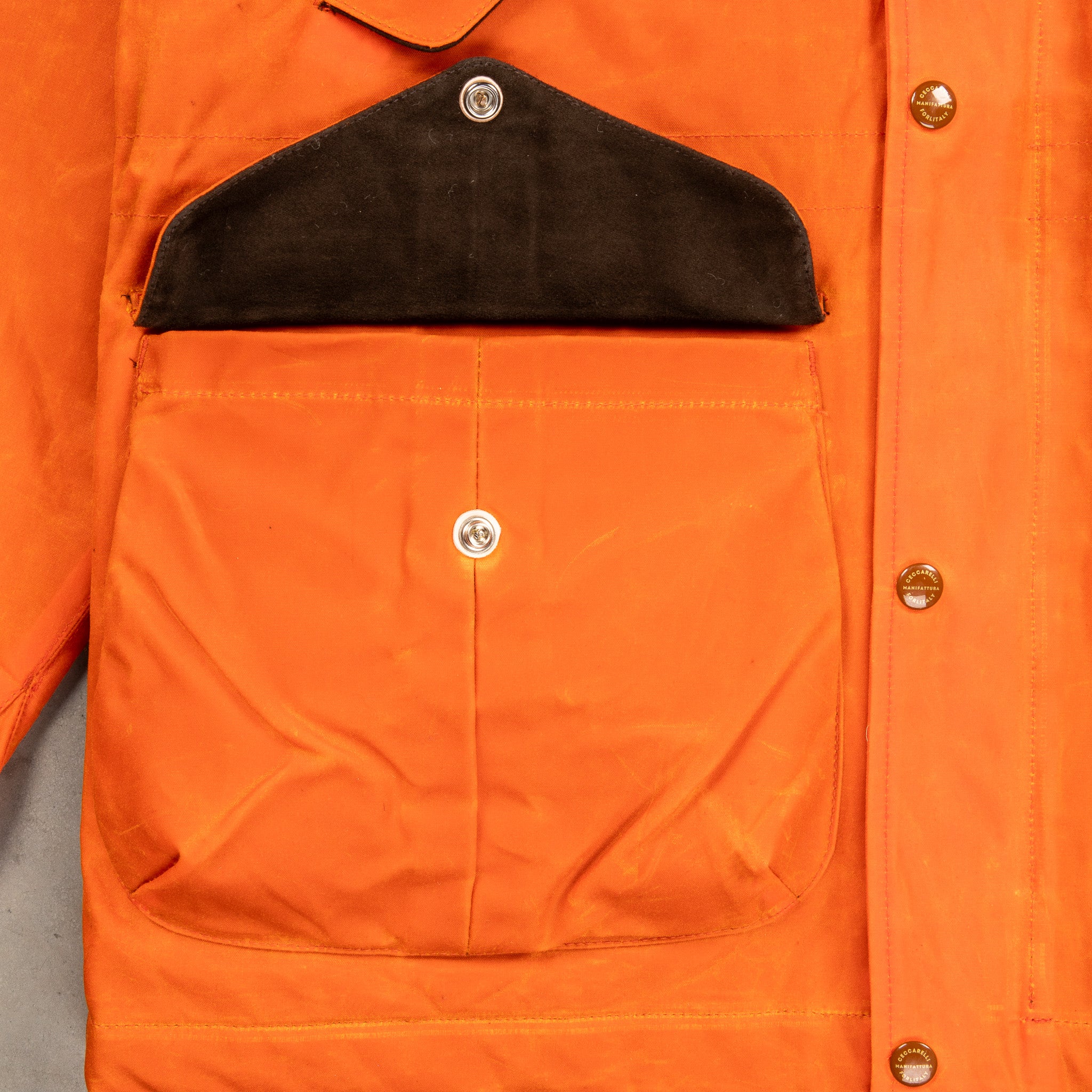 Manifattura Ceccarelli New Fisherman Parka Orange