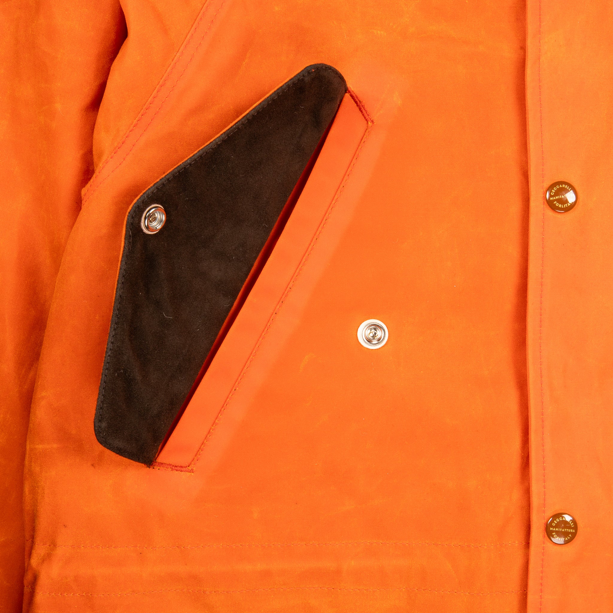 Manifattura Ceccarelli New Fisherman Parka Orange