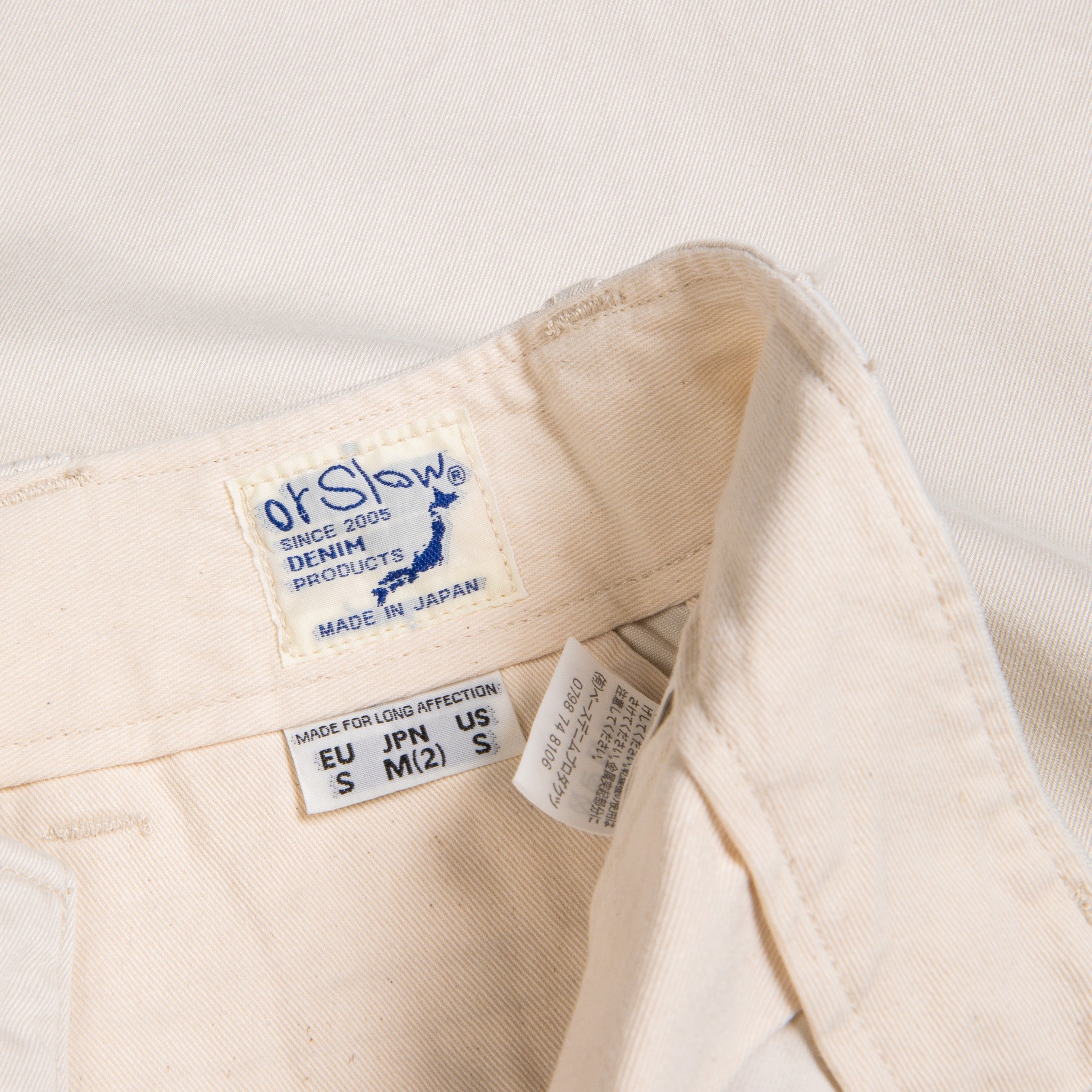 Orslow Vintage Fit Army trousers Ivory – Frans Boone Store