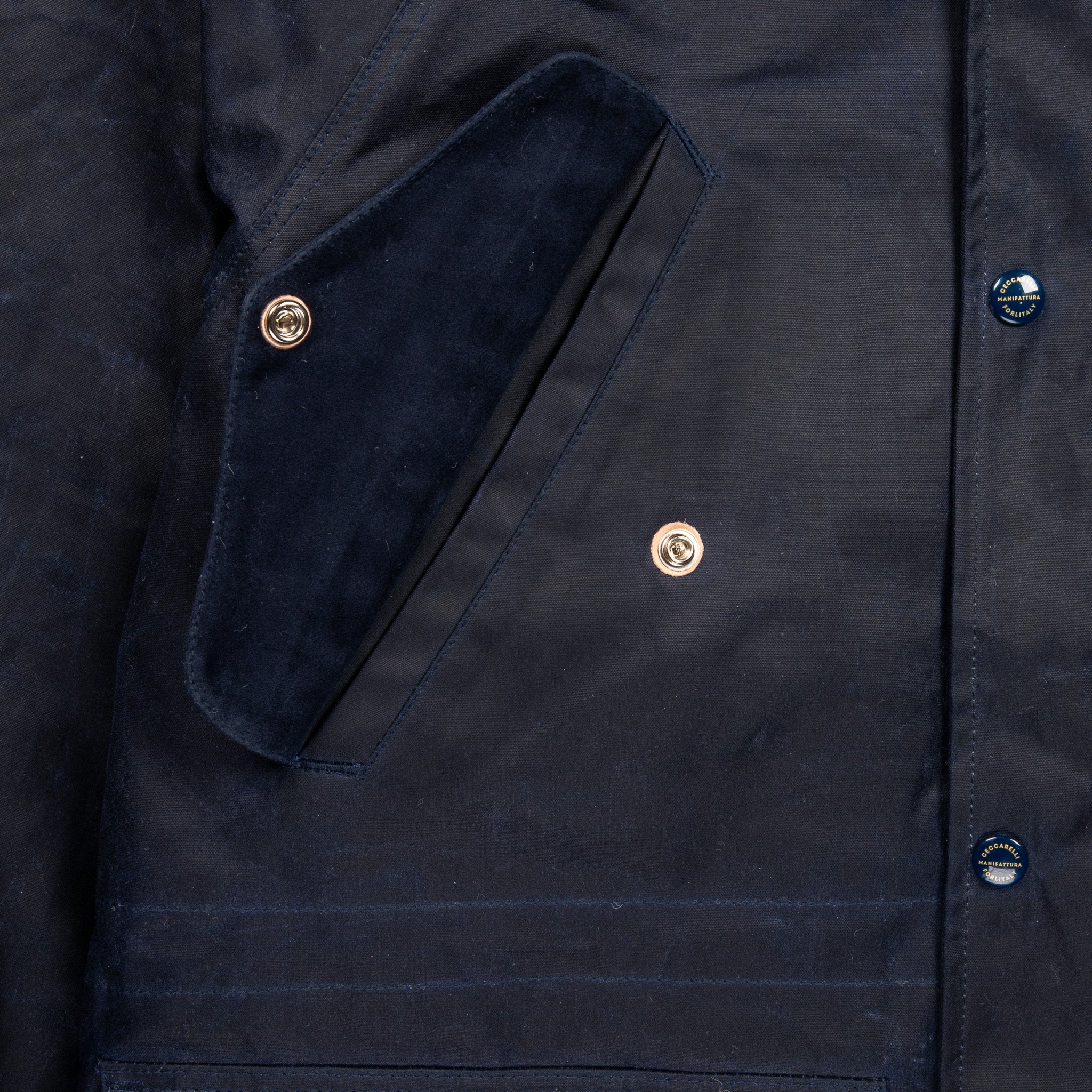 Manifattura Ceccarelli New Fisherman Parka Navy