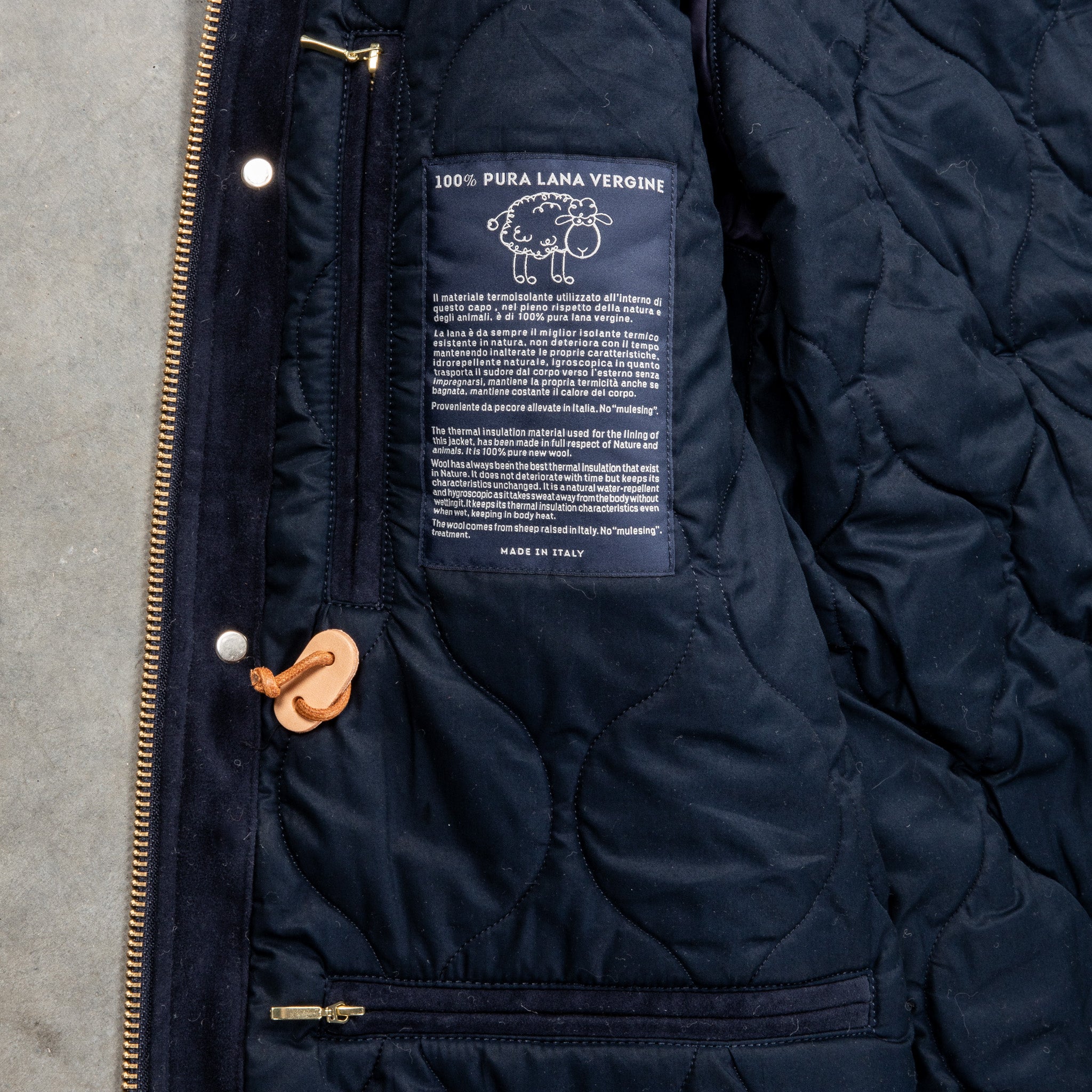 Manifattura Ceccarelli New Fisherman Parka Navy