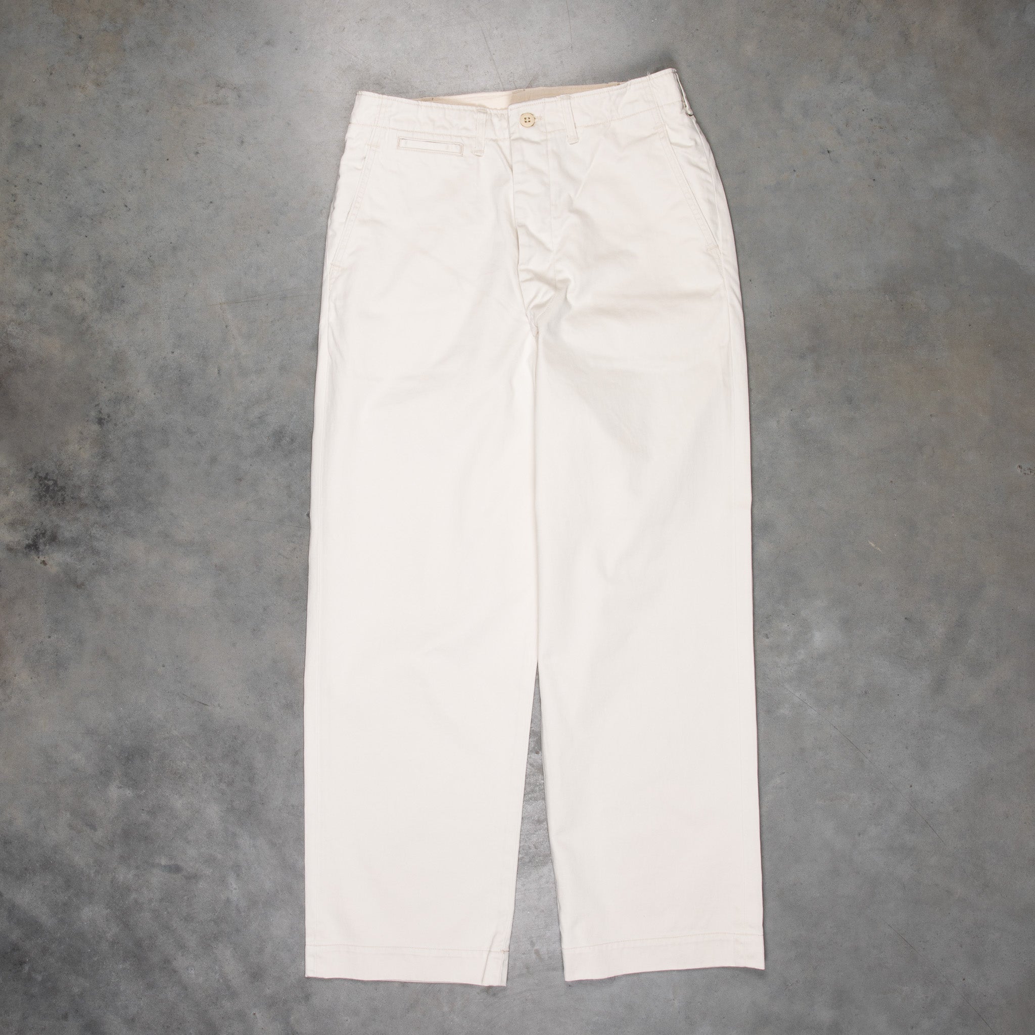 Orslow Vintage Fit Army trousers Ivory – Frans Boone Store
