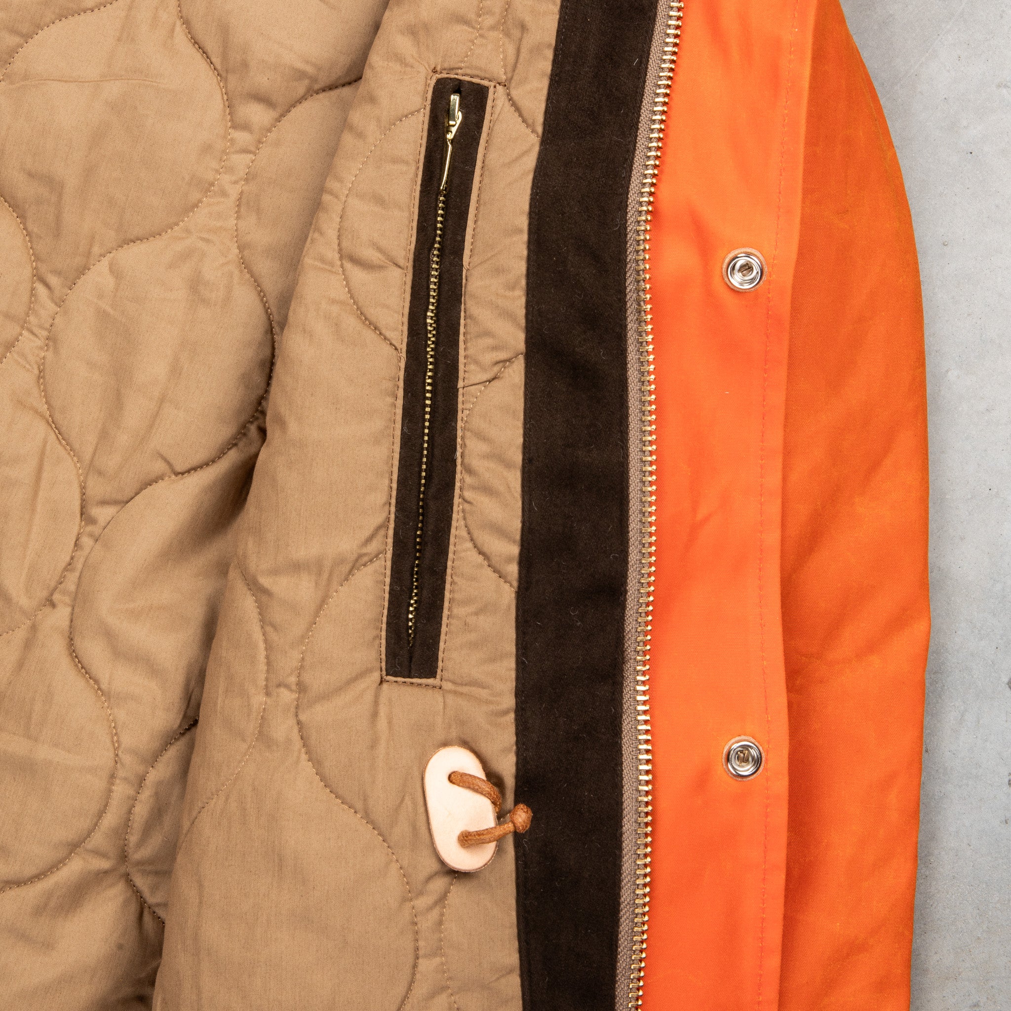 Manifattura Ceccarelli New Fisherman Parka Orange