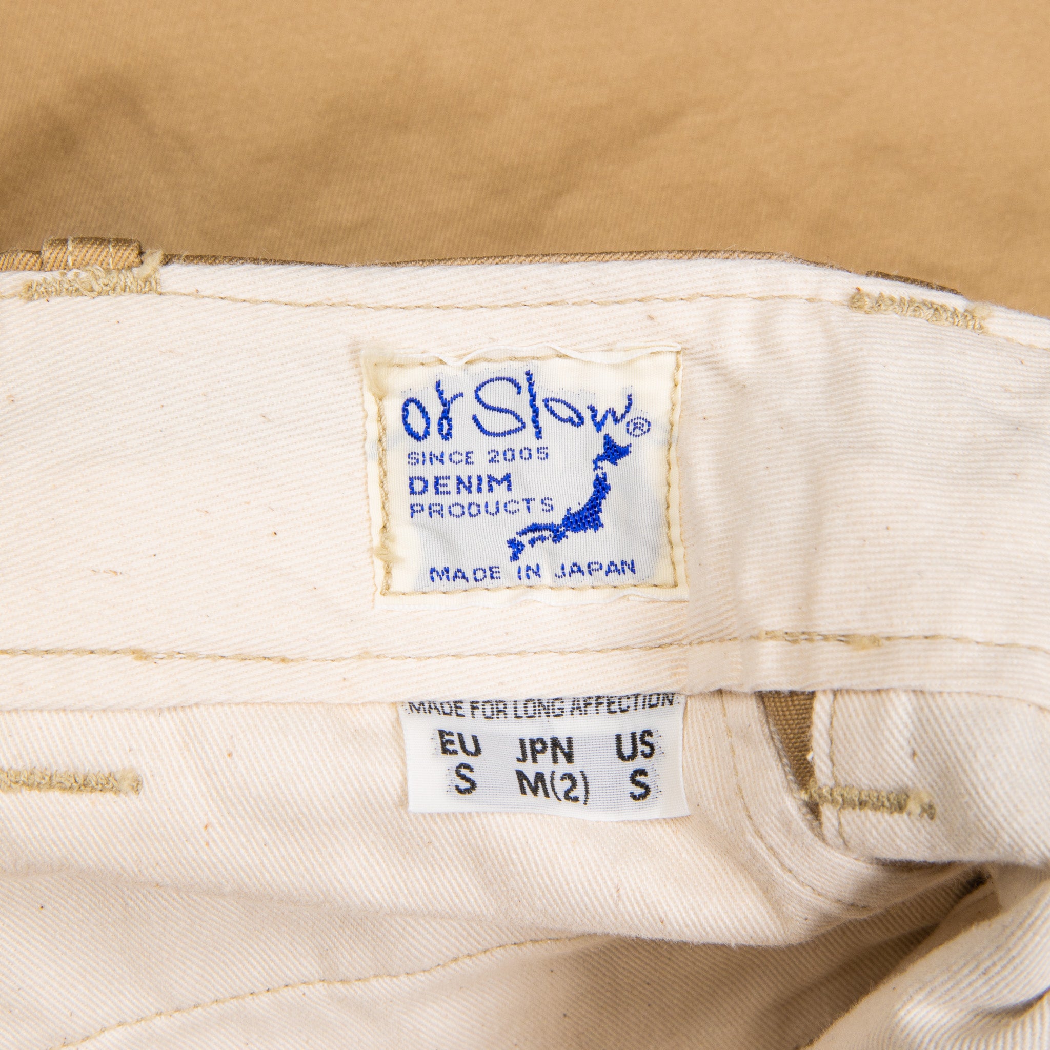 Orslow Vintage Fit Army trousers Khaki – Frans Boone Store