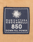 Manifattura Ceccarelli Goose down vest  Corduroy Brown Frans Boone Exclusive