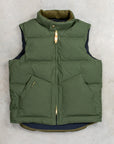 Manifattura Ceccarelli Goose Down Vest Dark Green