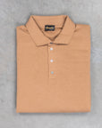 Drumohr Luxury 30G Cashmere Polo Camello