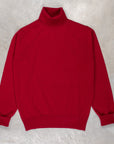 William Lockie x Frans Boone Super Geelong Roll Neck Claret