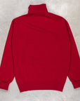 William Lockie x Frans Boone Super Geelong Roll Neck Claret