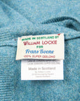 William Lockie x Frans Boone Super Geelong Roll Neck Blue Lovat