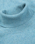 William Lockie x Frans Boone Super Geelong Roll Neck Blue Lovat