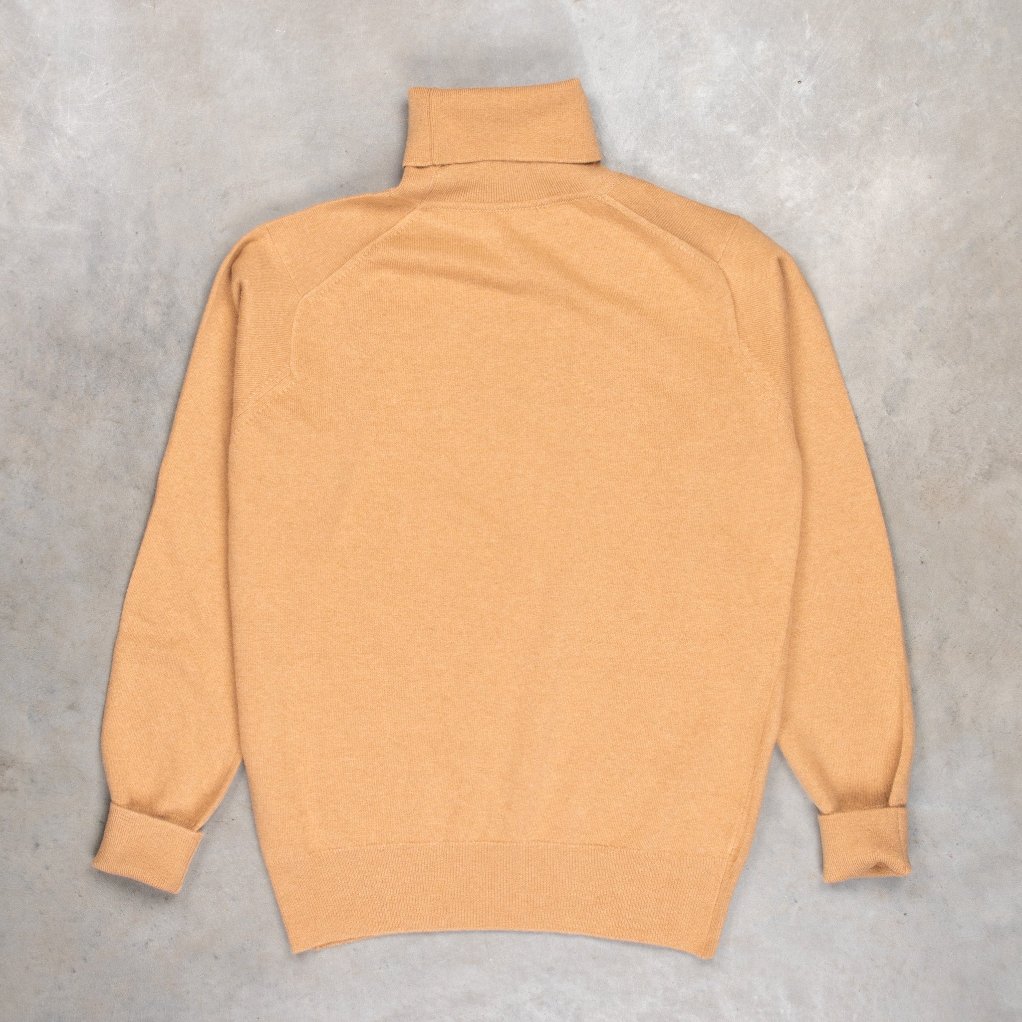 William Lockie x Frans Boone Super Geelong Roll Neck Brown Sugar