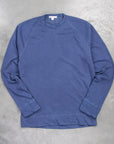 James Perse Vintage Fleece Raglan Sweat Sea Captain