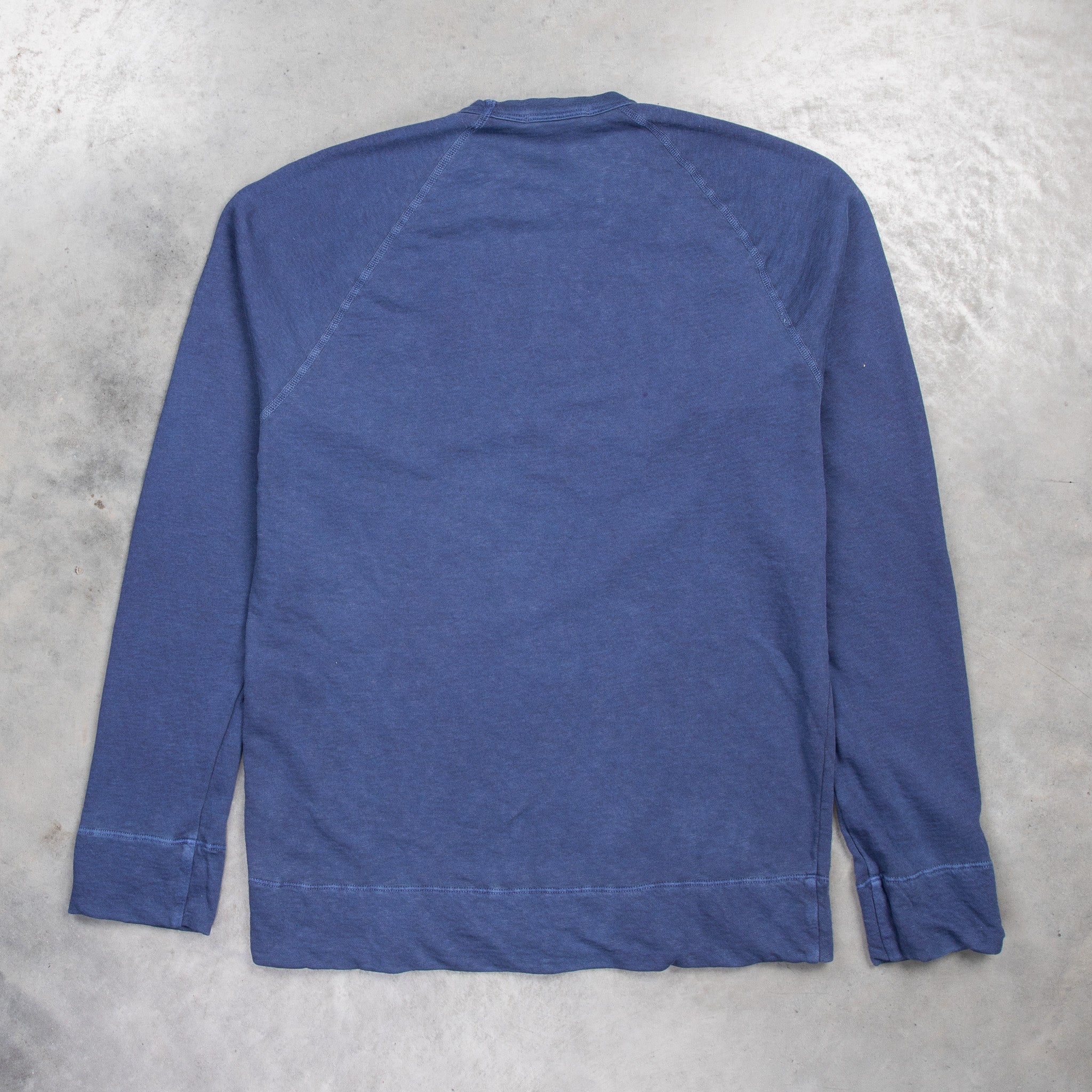 James Perse Vintage Fleece Raglan Sweat Sea Captain